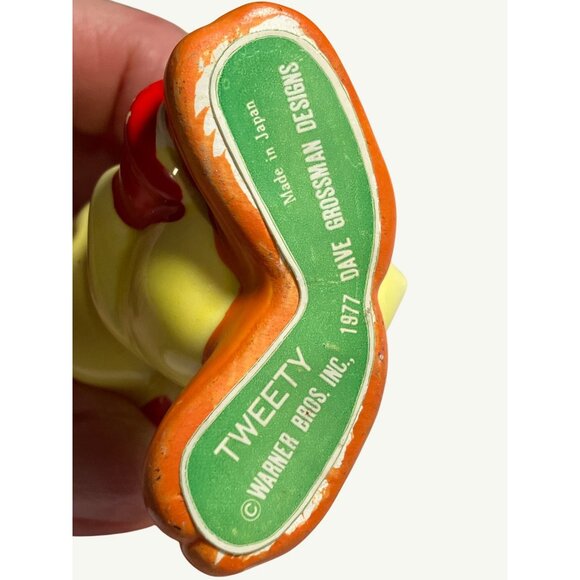 Dave Grossman Tweety Bird Christmas Ornament Vintage 1977 - Picture 7 of 9